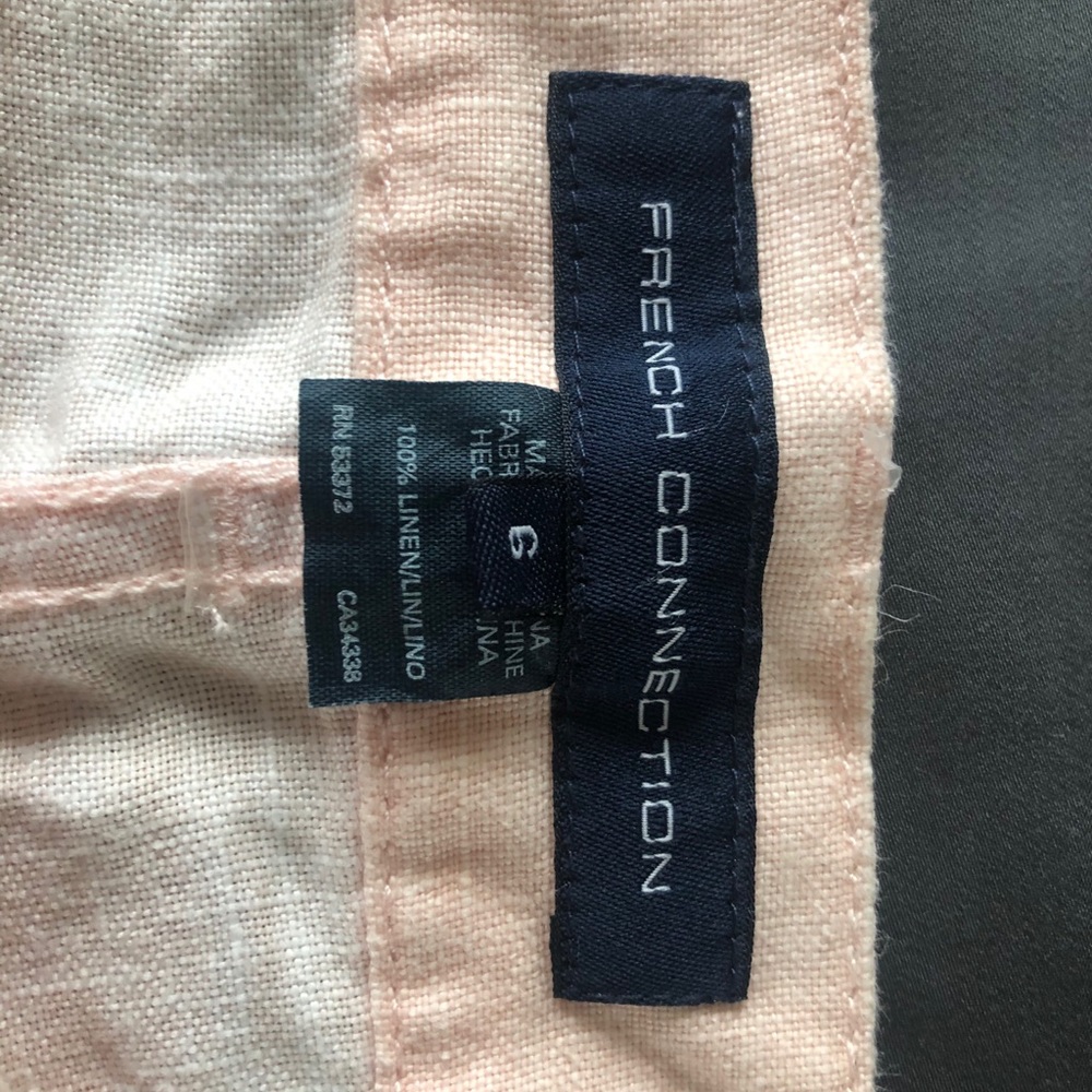 French Connection Linen Pants (NWOT) - Picture 2 of 4